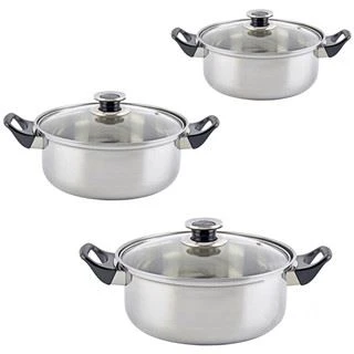 Stainless steeel cookware soup Hot Pot set