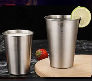 স্টেইনলেস স্টিল ফোর্ডেবল 200 থেকে 500 মিলি মগ দুধের কাপ